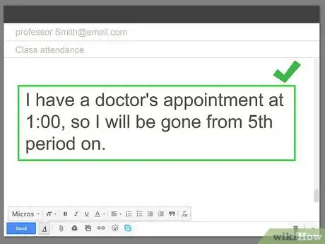 Immagine titolata Tell Your Teachers You Won't Be Here over Email Step 14
