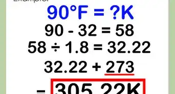 Convertire da Fahrenheit a Kelvin