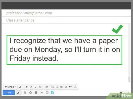 Immagine titolata Tell Your Teachers You Won't Be Here over Email Step 15
