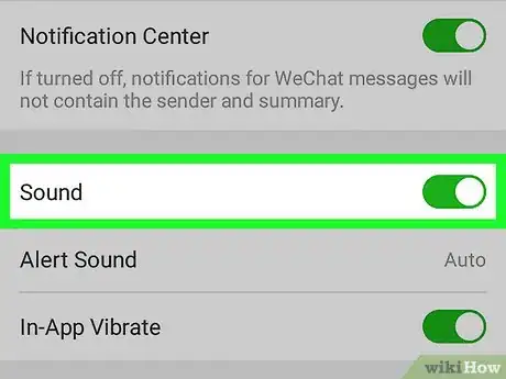 Immagine titolata Change WeChat Notifications on Android Step 8