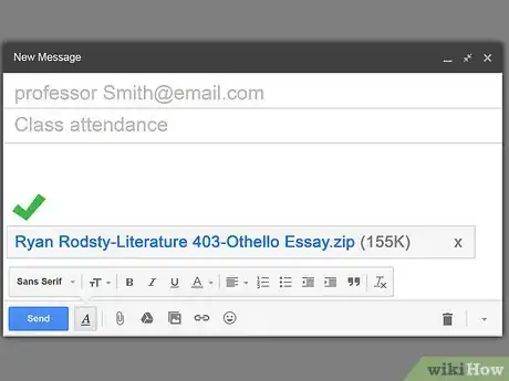 Immagine titolata Tell Your Teachers You Won't Be Here over Email Step 17