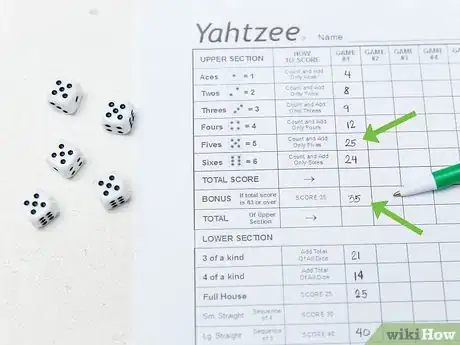 Immagine titolata Play Yahtzee Step 20