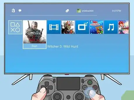 Immagine titolata See Hours Played on PS4 Step 3