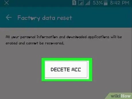 Immagine titolata Do a Hard Reset on an Android Step 6