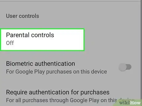 Immagine titolata Set Up Parental Controls in Android Step 4