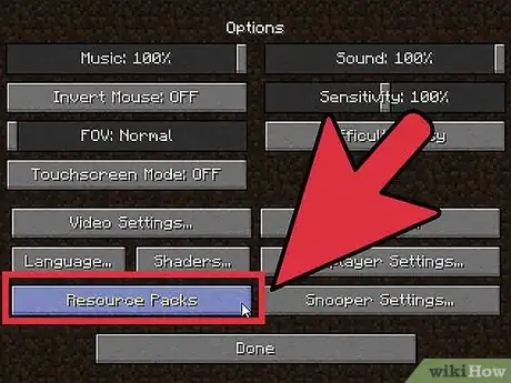 Immagine titolata Install Minecraft Resource Packs Step 4