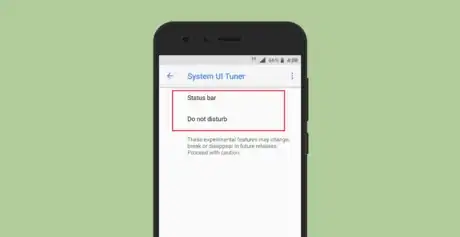 Immagine titolata Android Oreo; System UI Tuner.png