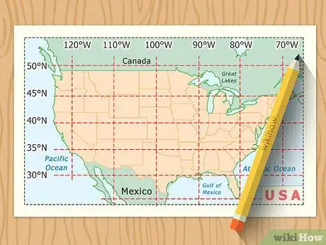 Immagine titolata Read Latitude and Longitude on a Map Step 5