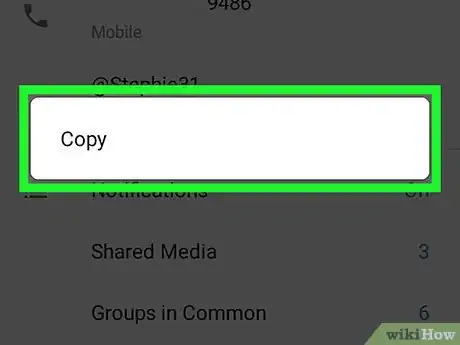 Immagine titolata Report a Telegram User on Android Step 5