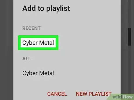 Immagine titolata Create a Google Play Music Playlist on Android Step 14