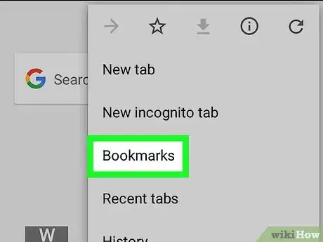 Immagine titolata Organize Bookmarks on Chrome on Android Step 3