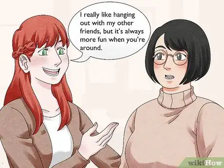 Immagine titolata Deal With Your Friend Who Is Being Jealous of Your Other Friends Step 3