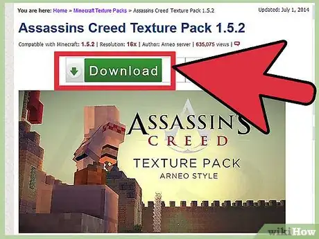 Immagine titolata Install Minecraft Resource Packs Step 9