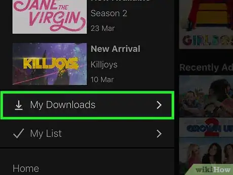Immagine titolata Download Shows from Netflix Step 11