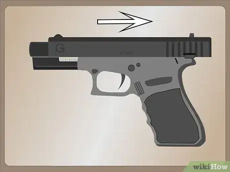 Immagine titolata Load and Fire a 9mm Pistol Step 7