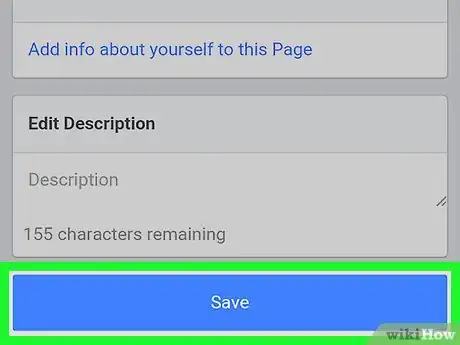 Immagine titolata Edit a Facebook Page Name on Android Step 8