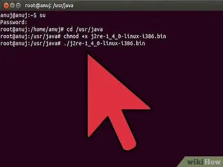 Immagine titolata Install Bin Files in Linux Step 7