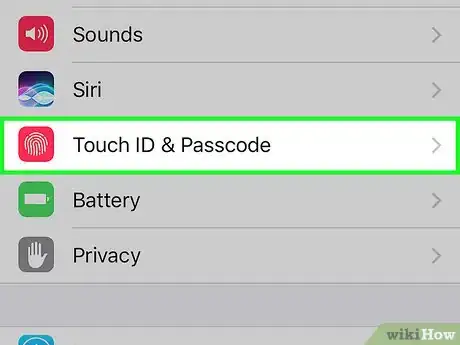 Immagine titolata Change Your Passcode on an iPhone or iPod Touch Step 2