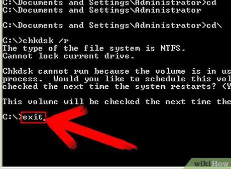 Immagine titolata Run a Chkdsk Function on Windows XP Step 12