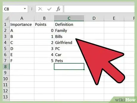 Immagine titolata Manage Priorities with Excel Step 3