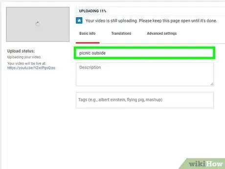 Immagine titolata Add Tags on YouTube Step 11