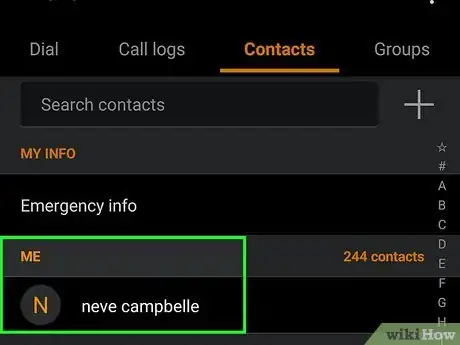 Immagine titolata Find Your Phone Number on Android Step 3