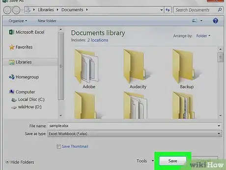 Immagine titolata Convert Notepad to Excel Step 11