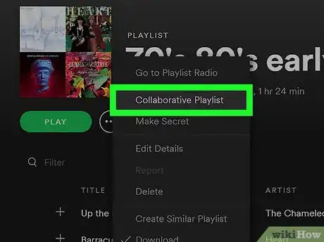 Immagine titolata Add Songs to Someone Else's Spotify Playlist on PC or Mac Step 4