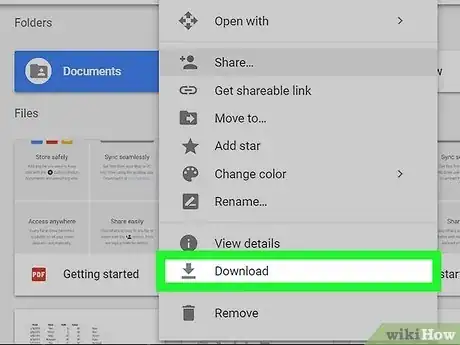Immagine titolata Download a Google Drive Folder on PC or Mac Step 3