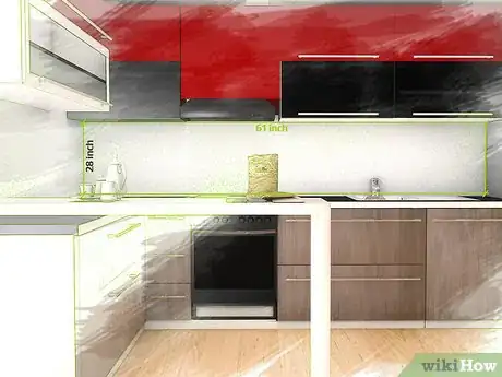 Immagine titolata Install a Kitchen Backsplash Step 3