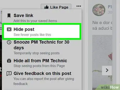 Immagine titolata Get Rid of Suggested Posts on Facebook Step 12