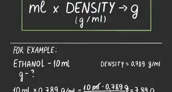 Convertire Millilitri (ml) in Grammi