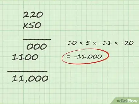 Immagine titolata Multiply and Divide Integers Step 7