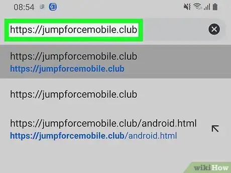 Immagine titolata Download Jump Force on an Android Step 2