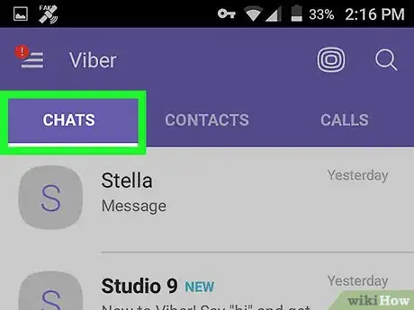 Immagine titolata Send Gif on Viber Step 2
