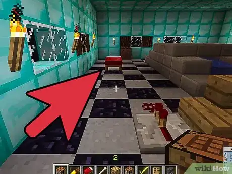 Immagine titolata Craft a Bed in Minecraft Step 5