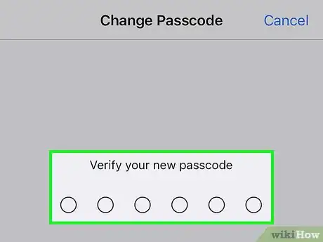 Immagine titolata Change Your Passcode on an iPhone or iPod Touch Step 9