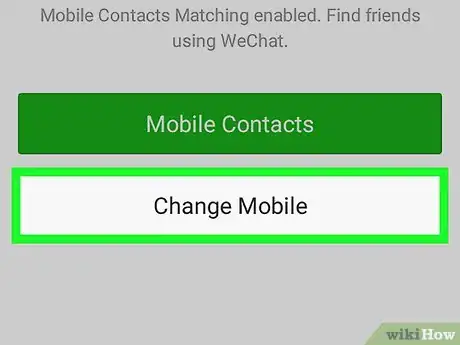 Immagine titolata Change Your Phone Number on WeChat on Android Step 6