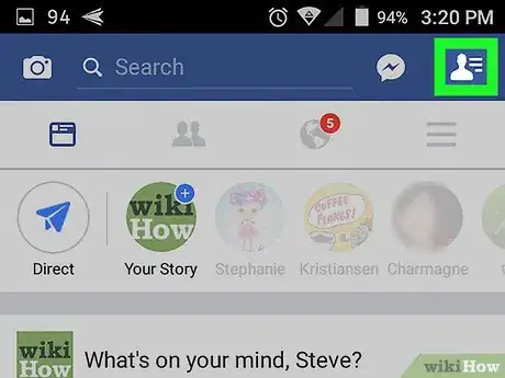 Immagine titolata Know when Someone Was Last Online on Facebook on Android Step 2