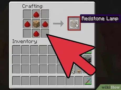 Immagine titolata Make a Redstone Lamp in Minecraft Step 4