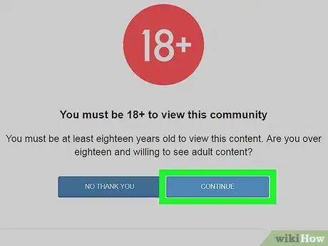 Immagine titolata Enable NSFW Content on Reddit Step 3