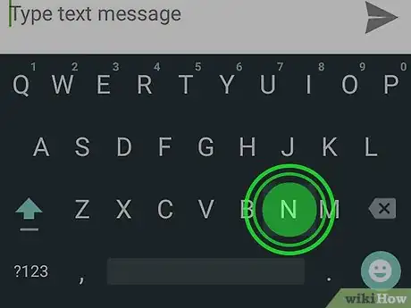 Immagine titolata Type an Enye on Android Step 3