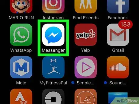 Immagine titolata Delete a Group on Facebook Messenger Step 1