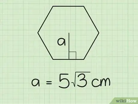 Immagine titolata Calculate the Area of a Hexagon Step 6