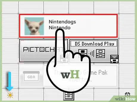 Immagine titolata Erase Your Nintendogs Game Step 1