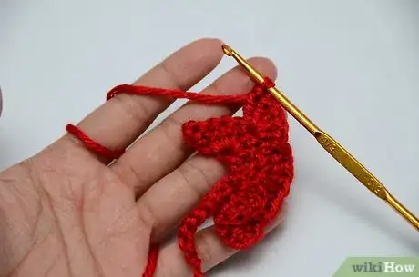 Immagine titolata Crochet a Shell Stitch Step 19