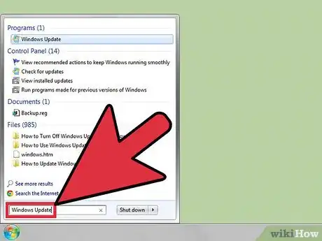 Immagine titolata Turn Off Windows Update in Windows 7 Step 2