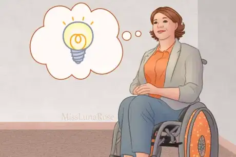 Immagine titolata Woman in Wheelchair with an Idea 1.png