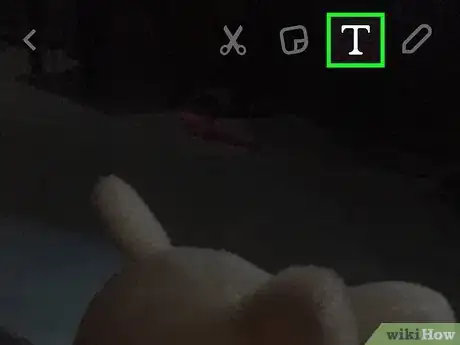 Immagine titolata Change the Color of Snapchat Captions Step 5