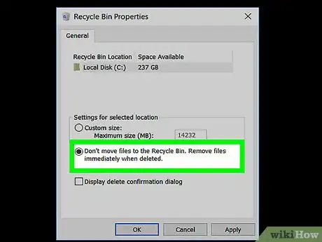 Immagine titolata Delete Files Directly Without Sending Them to Recycle Bin Step 2